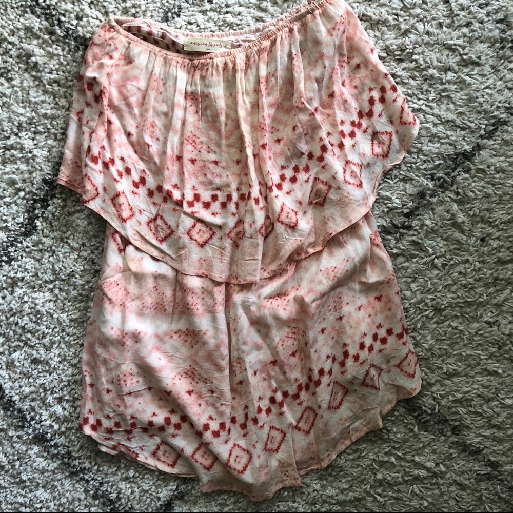 American Threads: Pink Flowy Romper